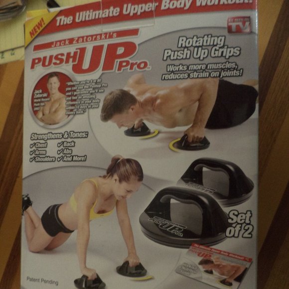 JACK ZATORSKI'S PUSH-UP PRO EXERCISE DISKS in Original Box - Picture 1 of 5